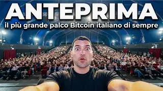 Il Palco del pi&ugrave; grande evento Bitcoin d'Italia! BitCare Forum di Brescia