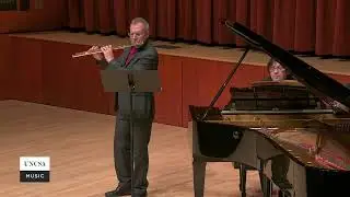Tadeu Coelho, flute & Dmitri Vorobiev, piano perform Prokofiev's Flute Sonata: 4 Allegro  2019 UNCSA