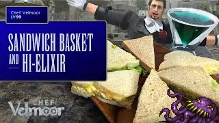 Final Fantasy 14 Cookbook - Sandwich Basket & Hi-Elixir