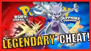 Pokemon Ruby/Sapphire LEGENDARY CHEAT CODES