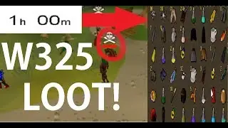 1 HOUR W325 Looting at the G.E. FREE MONEY? - Oldschool 2007 Runescape