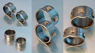 EDGY JEWELLERY - DARK MOODY SEXY! #artjewelry #contemporaryjewelry #bronze #silver #cubiczirconia