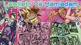 JoJo Bizarre Adventure: Lawlietr Vs Mamiadam | GGPO | fightcade | Online Ranked Match