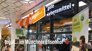 tegut... Supermarkt im Münchner Elisenhof eröffnete im Dezember 2020