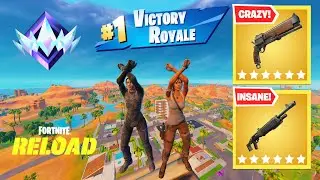LARA CROFT! Fortnite Reload Ranked | High Kill Gameplay | Controller