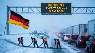 Germany's nightmare: Snowstorm Elli buries Berlin, Hamburg, and all of Bavaria in record snow!