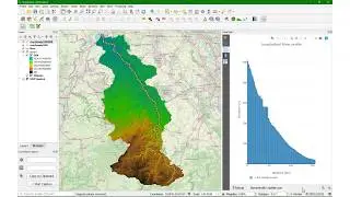 Create longitudinal river profiles using native QGIS tools