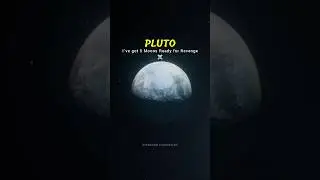 What If Pluto Fights Back? ☠️💀 #Space #Earth #Sun
