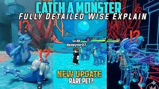 New Update here - Catch A Monster🔥fully Explained GUIDE! Event? New Pet? Rare Pets? New tideland? 