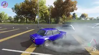 Old Abarth Fiat 131 1980 Full Modification And Fast Drive - Forza Horizon 4 - Gung Steel Gaming