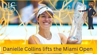 US star Danielle Collins takes shock Miami Open win in emotional farewell season
