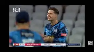 Lockie Ferguson HAT-TRICK in Roses clash | Vitality Blast 2022