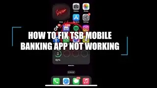 How To Fix TSB Mobile Banking App Not Working |(2023) | TSB App Not Working (Solved)