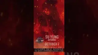 SU YUNG returns to EPW October 7!! #wrestling #prowrestling