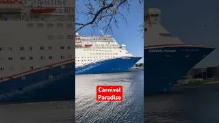 Carnival Paradise departing Tampa FL February 24 2024