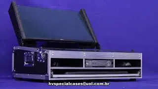 CASE PARA MA LIGHTING CONSOLE COM MONITOR E CPU