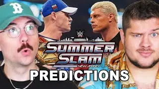 OFFICIAL WWE SUMMERSLAM 2025 PREDICTIONS! Will John Cena lose? | Ep. 140
