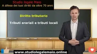 Tributi erariali e tributi locali