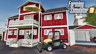 JCB UTV, Farmin&oacute;polis Map, USA House! (15 Mods) | Farming Simulator 19