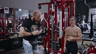 Machine Dip/ Chest Fly Superset