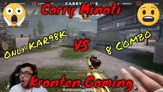 Carry vs Kronten TDM Only KAR98k || 8 Combo Headshots || PUBG Mobile