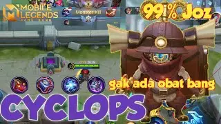 SAADIIIS !!! CYCLOPS FULL DAMAGE | CYCLOPS BEST BUILD 2021 | TOP 1 GLOBAL CYCLOPS BY ZONA CIUZU MLBB