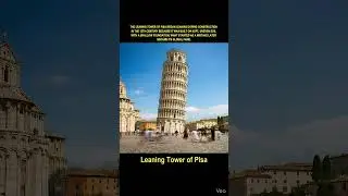 Leaning Tower of Pisa | History, Mistake & Modern Engineering #timelapse  #Shorts