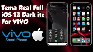 Tema ViVO Real iOS 13 Dark Mode itz | For All ViVO Smartphone Saries
