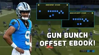 Gun Bunch Offset/Bunch Strong Nasty E-book! Best Offense in Madden 24! | Madden 24 Tips