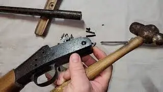 Must See!! Rusty Shotgun 12 guage full Restoration