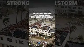 Ураган Мелисса обрушился на Ямайку, став самым сильным штормом в истории