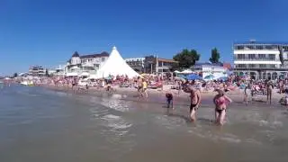 Коблево. Пляж. Море. 15.08.16