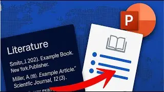 Quellen im Referat richtig angeben: So pr&auml;sentiert ihr eure Quellen bei Powerpoint richtig!
