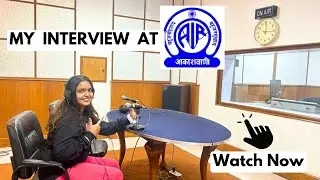 My interview at Akashwani All India Radio 13 December 2023 #allindiaradio #nityasonivlogs