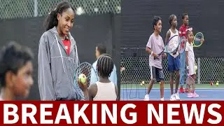 Coco Gauff Shocks Young Tennis Stars at Newly Refurbished Courts! Heartwarming Surprise in New Orlea
