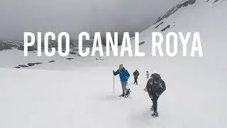 Pico Canal Roya desde El Portalet - Cima Norte, Gu&iacute;a del Pirineo
