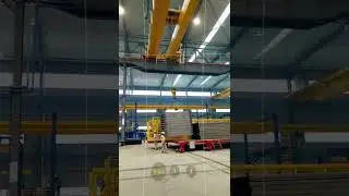 10 Ton Double Girder Overhead Crane for Sale, Customized Open Winch Crane 10 Ton