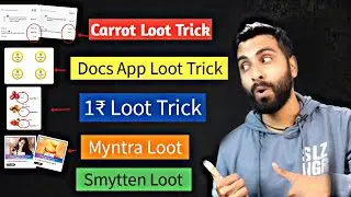 Carrot App Loot Trick, Docs Coins To Medibuddy Coins Trick, Bigbasket Rs.1 Loot, Myntra Insider Loot