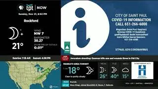 TPT NOW Weather Radar - Secondary Audio (November 21, 2021)