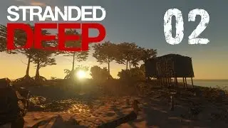 STRANDED DEEP 02 !! elmariatschi VS requin tigre