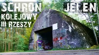 💣 Bunkier Kolejowy III Rzeszy - Jeleń - pociąg Hitlera - URBEX 4K 012