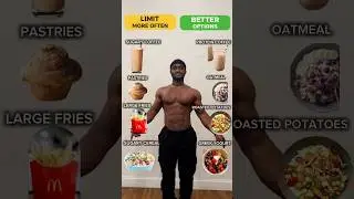 Healthy Food Swaps That Help You Lose Fat #shorts
