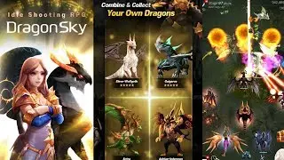 DRAGONSKY IDLE AND MERGE Android Gameplay
