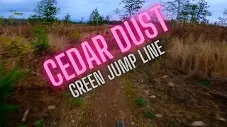 Cedar Dust Green Jump Line at Galbraith Mountain (Sendsday #6)