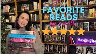 favorite reads from each month 📚 the books that made me laugh, cry, and more 😏