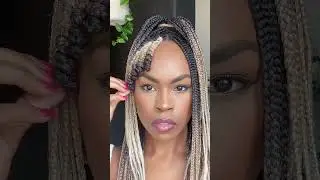 Rate My Box Braids Hairstyle 1-10 💖 #shorts