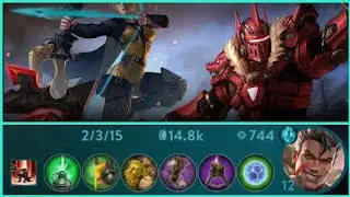 Another day another game🙃 | Yates captain | vainglory 3v3 soloqueue gameplay | EP - 33