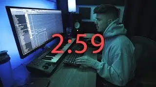 I gave myself 3 MINUTES to make an ENTIRE beat. (making a beat fl studio)