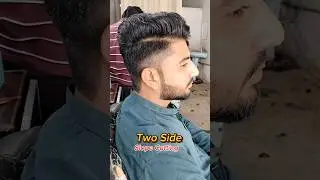 Two side slope cutting for men 2024 || ALHassan hair salon #shortsvideo #trendingshorts #viralvideo