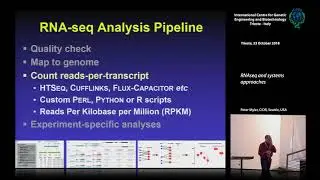 P. Myler - RNAseq and system approaches